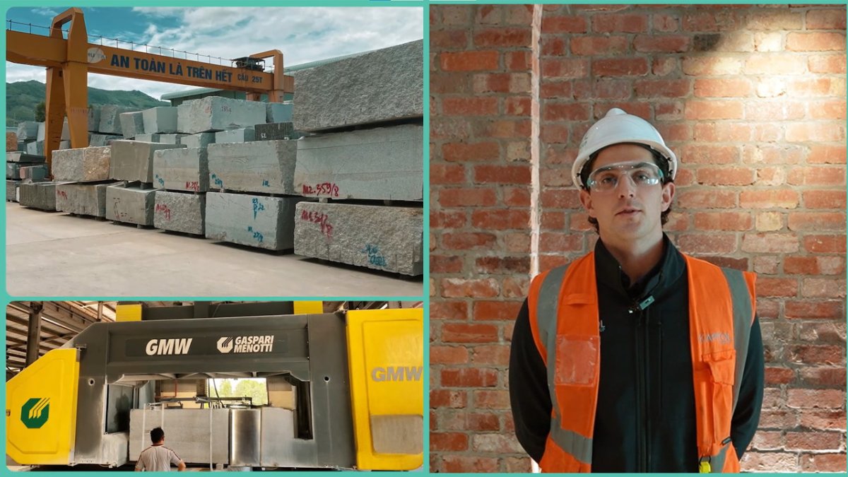 Grad Spotlight: Managing Complex Stone Façade Package