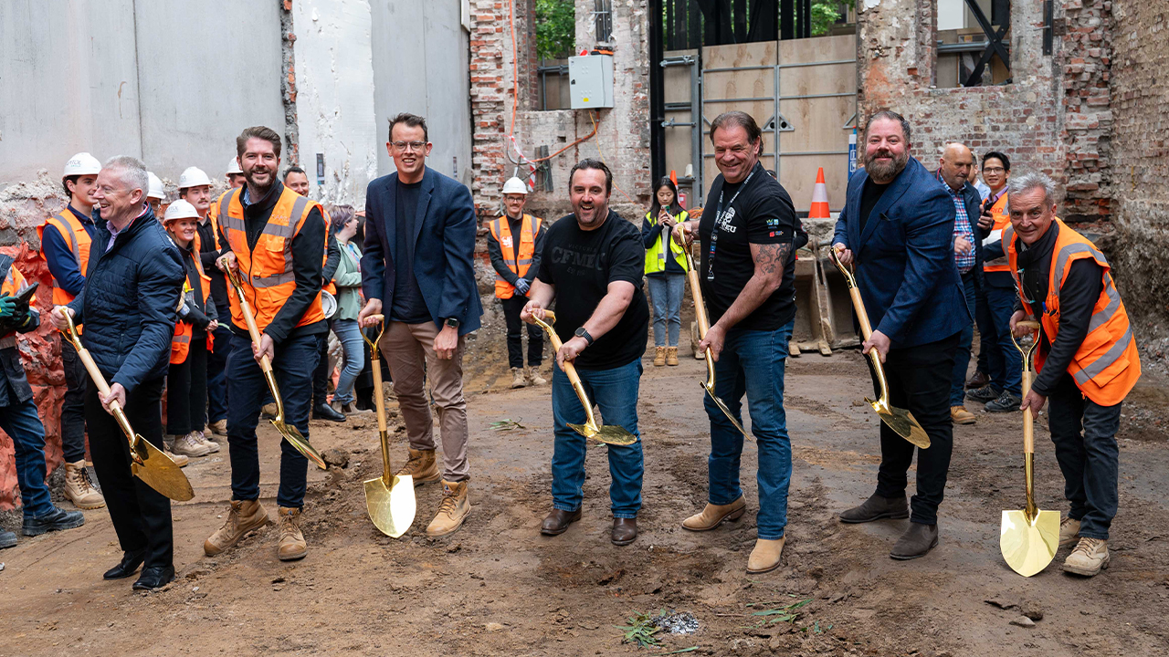  Breaking Ground Event at the CFMEU Vic/Tas Training & Wellness Centre