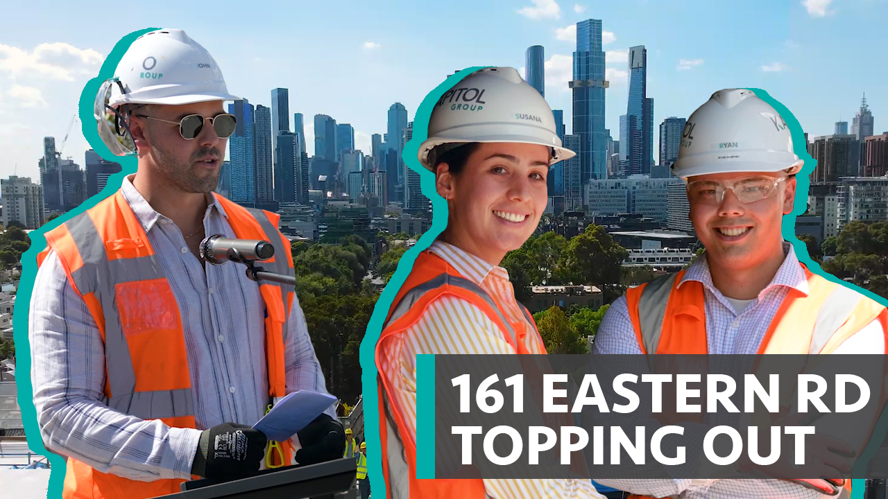 TOPPING OUT | 161 EASTERN ROAD APARTMENTS