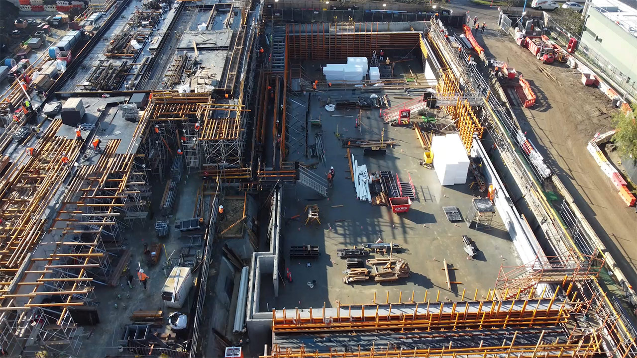 Final Concrete Pour - MLC Project