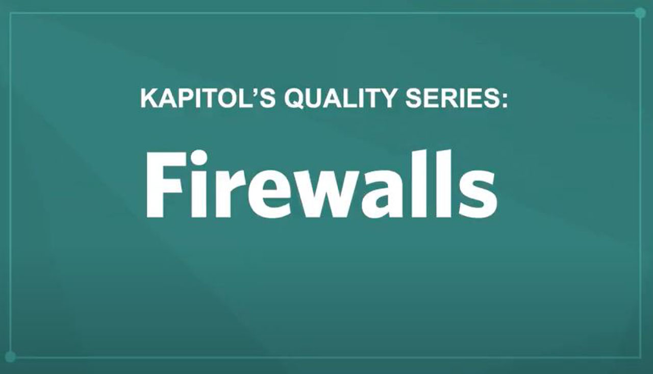 Quality Firewalls